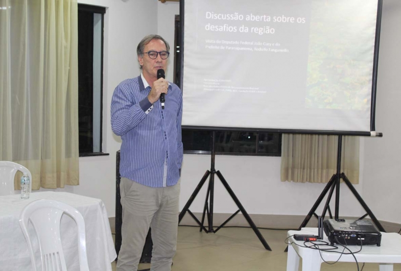 Gervásio Pozza fez uma  excelente explanação