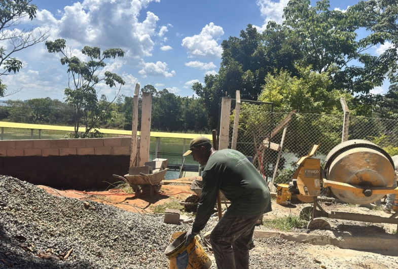 Requalificação do Pesqueiro do Camping segue em ritmo acelerado em Avaré