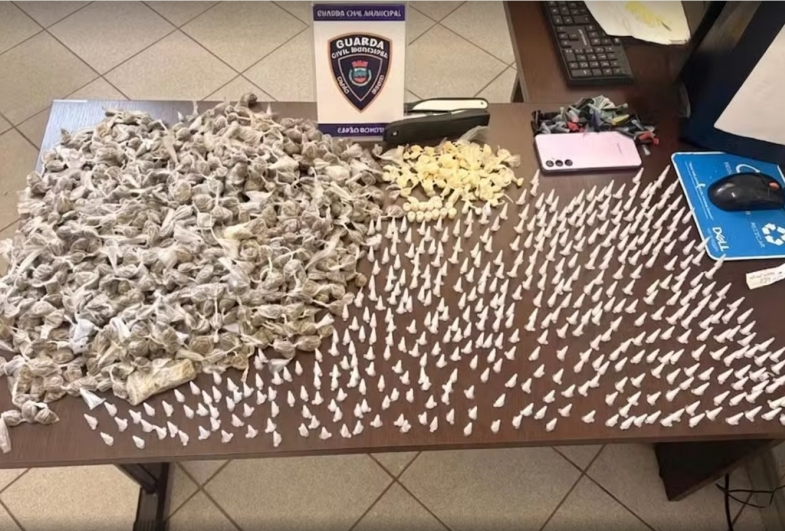 Duas ações contra o tráfico terminam com prisões e apreensão de mais de 13 kg de drogas na região de Itapetininga (SP) — Foto: Guarda Civil Municipal de Capão Bonito/Divulgação