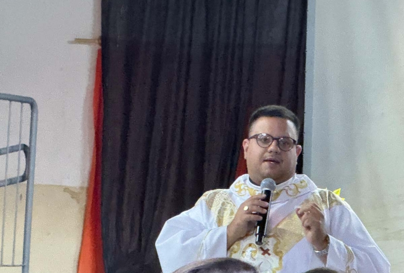 Padre Paulo Eduardo, pároco de Sarutaiá