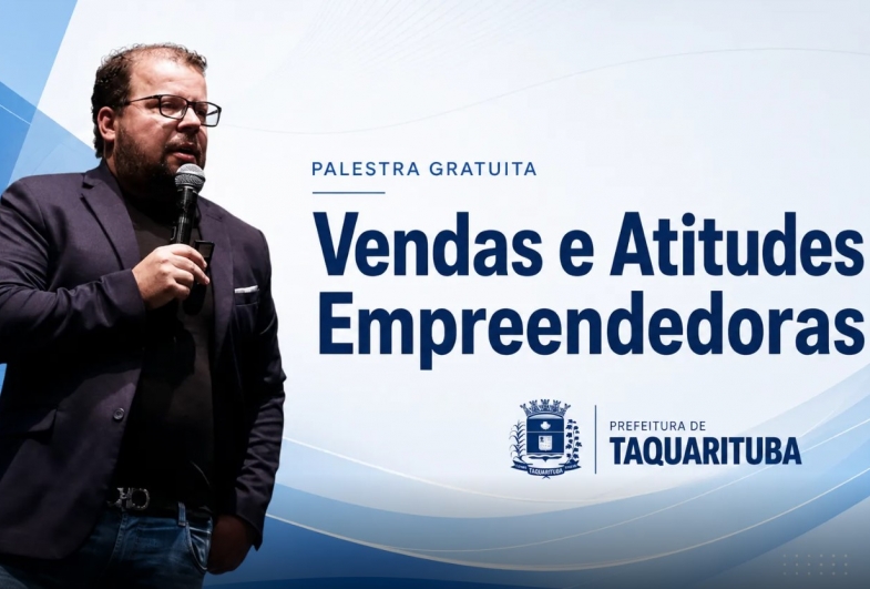 Sebrae-SP e ACIT realizam palestra sobre vendas no Teatro Municipal de Taquarituba