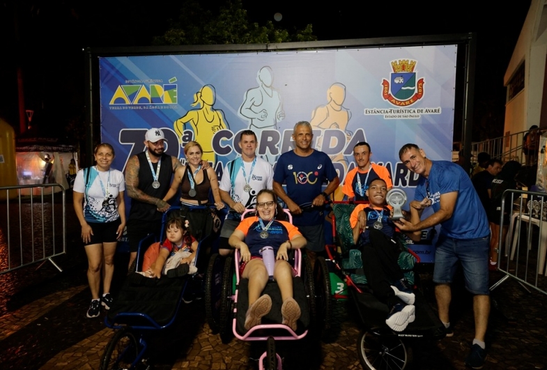 Pernas Solidária participou do evento