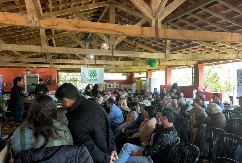 Público presente na capacitação em Tejupá