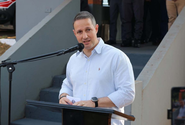 Secretário estadual de Segurança Pública de São Paulo, Guilherme Derrite