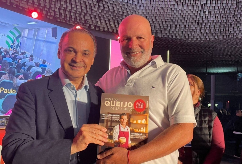 Secretários de Turismo, Roberto Lucena (Estado de SP) e Claudinei Borges (Avaré)