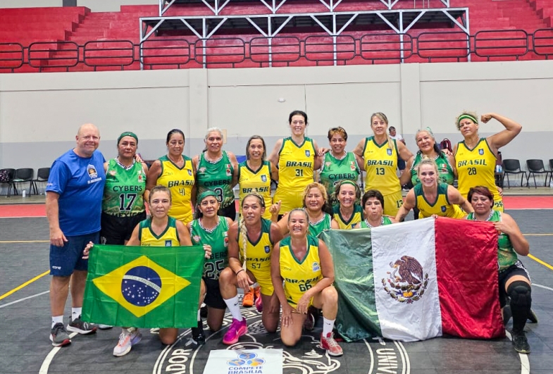 Atletas de Avaré conquistam medalha com a Seleção Brasileira no Pan-Americano de Basquete Master