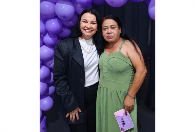 Valdirene com Natalina