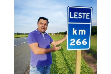 Prefeito de Cerqueira César anuncia via de ligação com a Rodovia Castello Branco