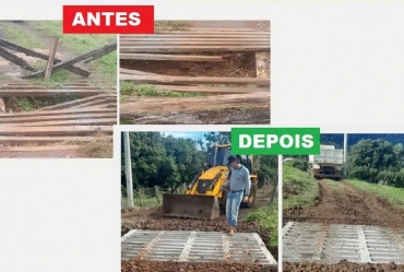 Prefeitura de Fartura reforça infraestrutura rural com obras