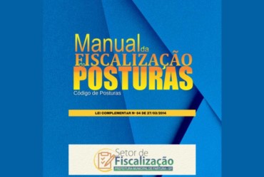 Fartura inova com Manual orientando moradores sobre Fiscalização de Posturas