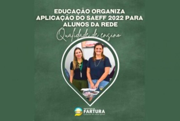 Educação organiza aplicação do SAEFF 2022 para alunos da rede