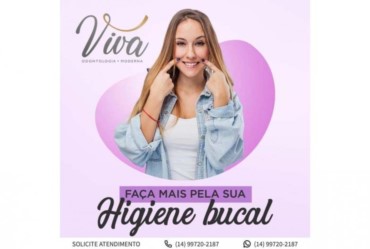 Seu sorriso é seu cartão de visitas.