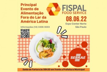 Prefeitura de Fartura informa que vagas para prestigiar Fispal Food Service foram preenchidas