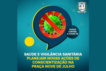 Saúde e VISA planejam novas ações na Praça Nove de Julho