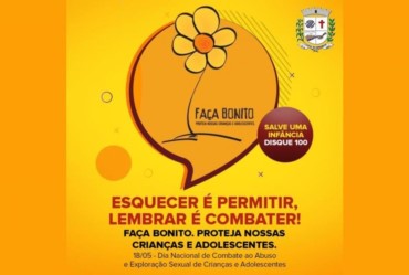 Fartura celebra o “Dia Nacional de Combate ao Abuso e Exploração Sexual de Crianças e Adolescentes”