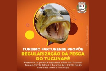 TURISMO FARTURENSE PROPÕE REGULARIZAÇÃO DA PESCA DO TUCUNARÉ