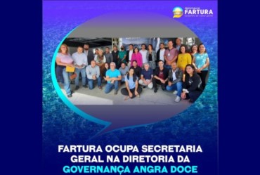 Fartura ocupa Secretaria Geral na Diretoria da Governança Angra Doce