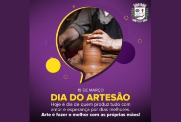 Dia do Artesão é comemorado no dia 19 de março