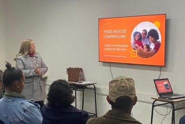 Palestra na Educação de Jovens e Adultos alerta sobre perigos das fake News em Avaré