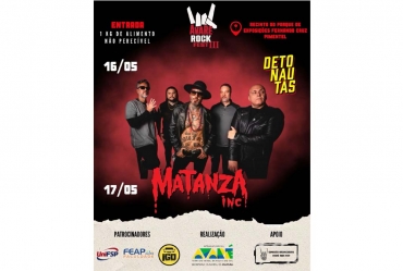 Detonautas é atração neste sábado, 16, no 3º Avaré Rock Fest, que segue até domingo, 17