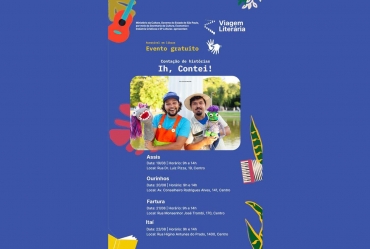 17ª edição do Viagem Literária chega à Biblioteca Municipal de Fartura