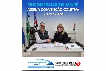 Convenção Coletiva 2025/2026 garante reajuste de 6% para os comerciários
