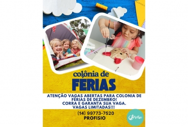 Colônia de Férias Ander&Musick abre inscrições nesta sexta, 31