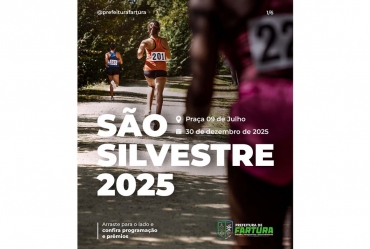Corrida de São Silvestre 2025 movimenta Fartura e encerra o ano com esporte e integração