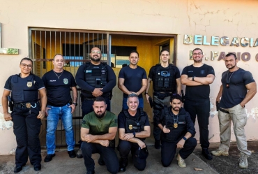Operação policial prende três suspeitos de golpe milionário em Taguaí