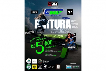 Fartura recebe etapa de abertura do Circuito  Interior Paulista de Skate