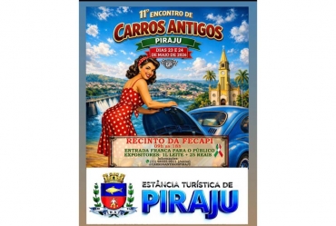 11º Encontro de Carros Antigos movimenta Piraju neste fim de semana