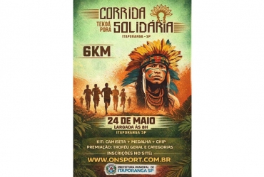 Corrida Solidária de Itaporanga acontece neste domingo (24)