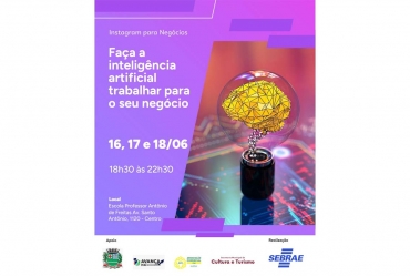 Sebrae-SP promove capacitações gratuitas em Marketing Digital e Inteligência Artificial em Itaí