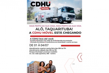 CDHU Móvel chega para oferecer atendimento aos mutuários
