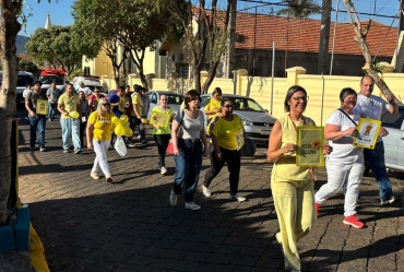 Caminhada pela Vida marca Setembro Amarelo em Fartura