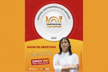 Chef Bel Coelho estará em Fartura na próxima segunda-feira (21)