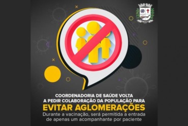 Saúde reforça controle de fluxo de acompanhantes para evitar aglomerações nos postos de atendimento