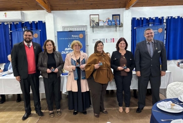 Rotary Club de Fartura prestigia visita do governador Ramon Chaves Hernandez