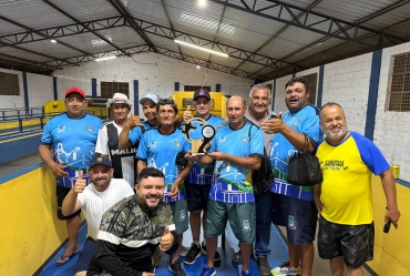 Ribeirão do Sul é campeão do 1º Torneio de Malha em Sarutaiá