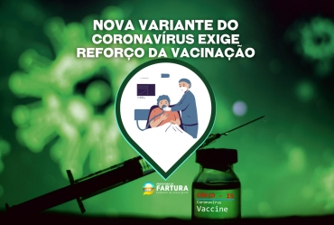 Nova variante do coronavírus exige reforço da vacinação