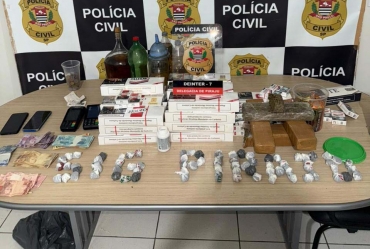 Prisão por tráfico de drogas leva à interdição de bar no centro de Piraju