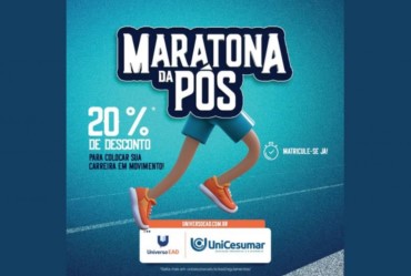 UniCesumar anuncia pós-graduação a baixo custo para farturenses que queiram se qualificar