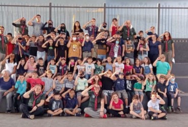Grupo Escoteiro Pérola do Vale participa de atividades na Escola João Batista de Oliveira