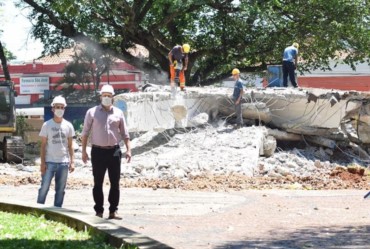 Prefeitura de Fartura dá início às obras de revitalização da Praça Nove de Julho
