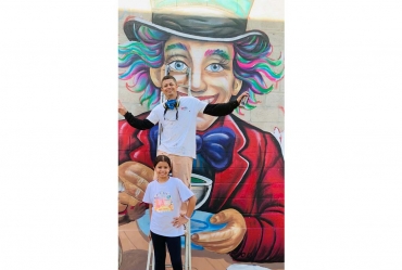 Com talento e coração, Dri deixa legado artístico na Escola Miguel de Góes Vieira, em Fartura