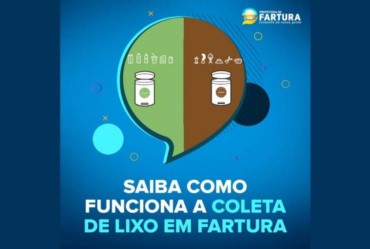 Coordenadoria de Agricultura e Meio Ambiente divulga cronograma da Coleta de Lixo