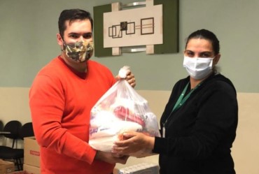 Campanha “Quarentena Solidária”, da Acif, destina mais de 1,5 tonelada de alimentos para serem entregues às famílias de Fartura