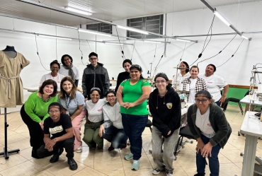 Curso de Adaptação de Moldes em Malha é encerrado em Fartura