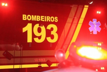 Corpo de Bombeiros de Piraju foi acionado para socorrer uma mulher de 37 anos