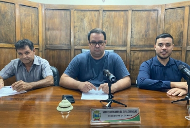 Câmara Municipal de Timburi aprova projetos em sessão extraordinaria 